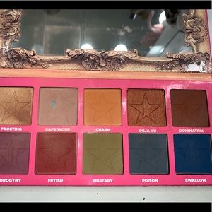 Jeffery star eyeshadow palette